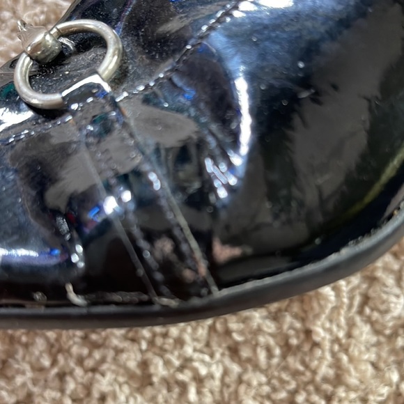 BCBG Girls Patent Black Bootie no size listed but they are 8.5 - Picture 7 of 10